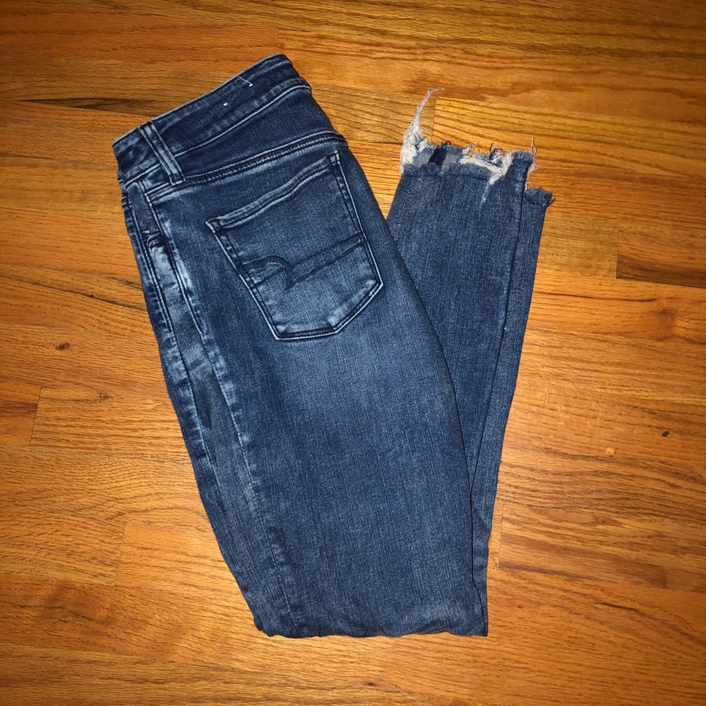 American Eagle Crop Jeggings Size 10 Long